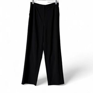 Vintage 90's Liz Claiborne‎ Black Wide Leg Pants